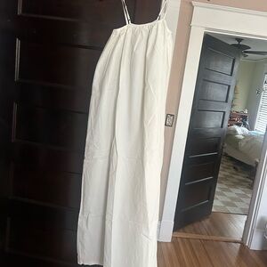 White Cotton Dress - Brand New